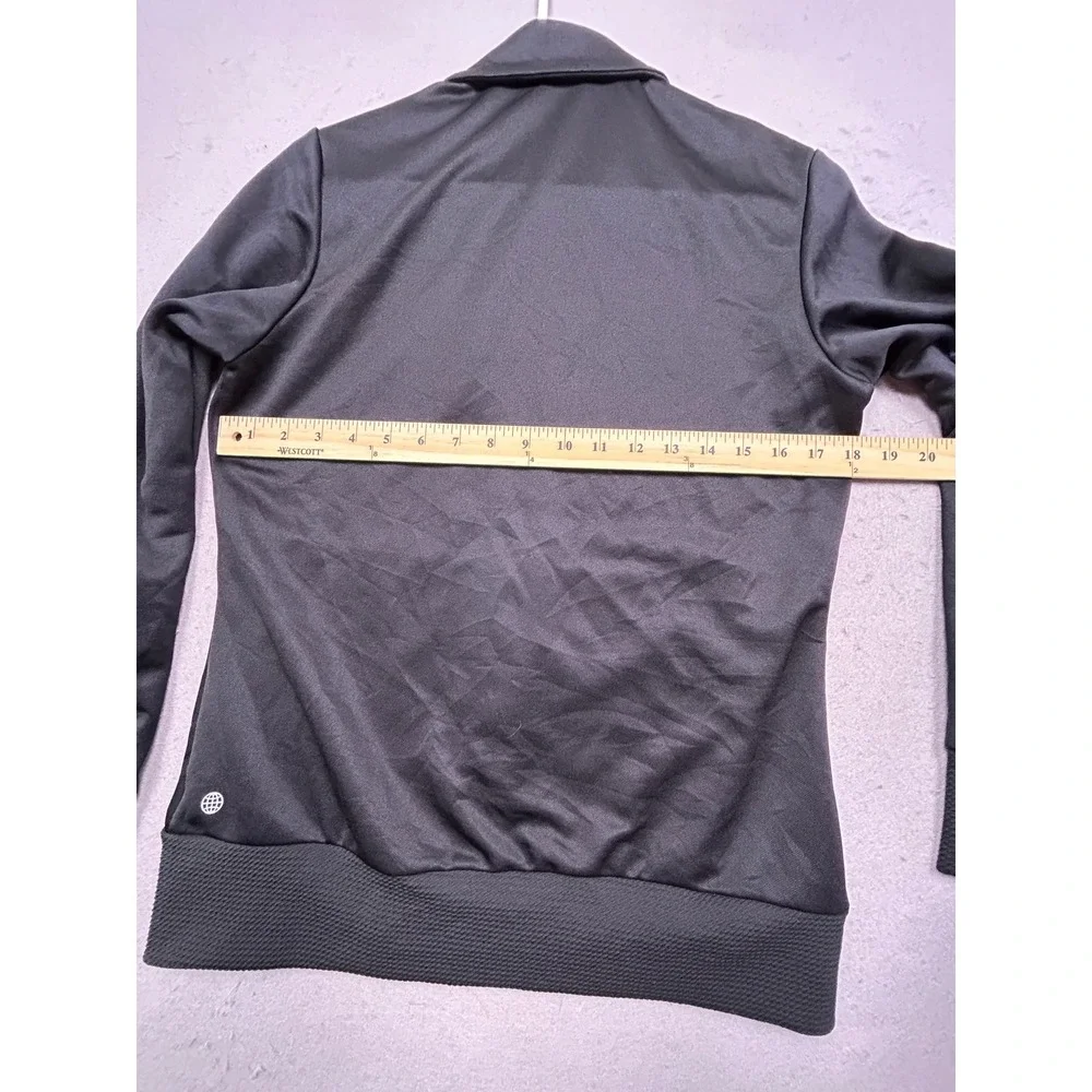 Adidas HA3395 Track Jacket Recycled Polyester Black Medium Womens